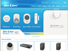 Tablet Screenshot of airlive.com