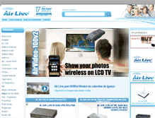 Tablet Screenshot of airlive.ind.br